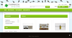 Desktop Screenshot of farmaciaenlaweb.com
